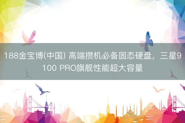 188金宝博(中国) 高端攒机必备固态硬盘，三星9100 PRO旗舰性能超大容量